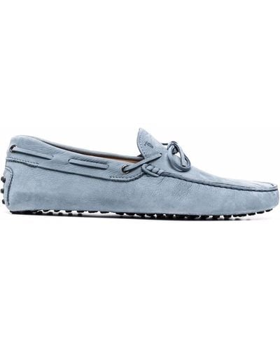 Tod's Gommino Suède Loafers - Blauw