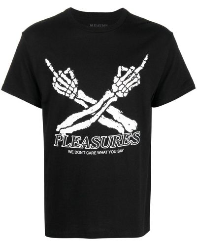 Pleasures Don't Care Tシャツ - ブラック