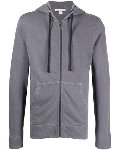 James Perse French Terry Hoodie - Blue