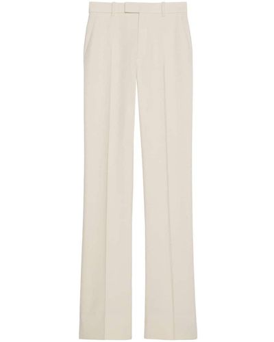 Gucci Flared Tailored Trousers - White