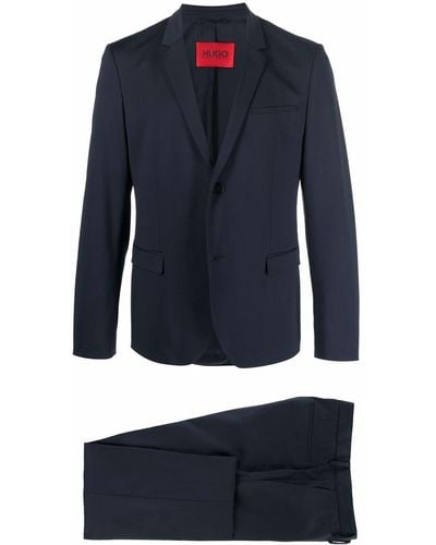 BOSS ツーピース スーツ - ブルー