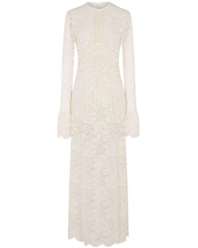 Rabanne Long Dress - White