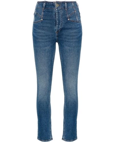 Isabel Marant Niliane High-waisted Skinny Jeans - Blue