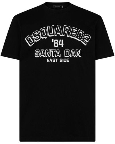 DSquared² Santa Dan Tシャツ - ブラック