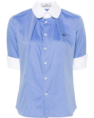 Vivienne Westwood Toulouse Cotton Shirt - Blue