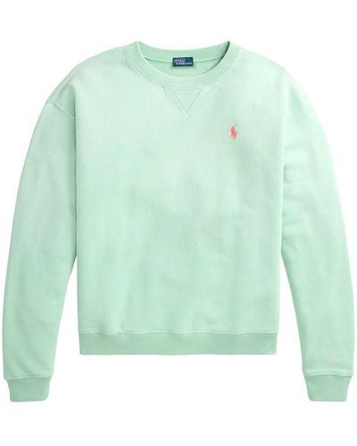 Polo Ralph Lauren Sweatshirt mit Polo Pony - Grün