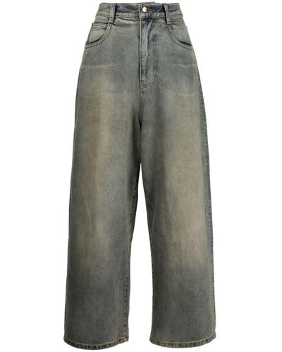 JNBY High-waisted Cotton Jeans - Grey
