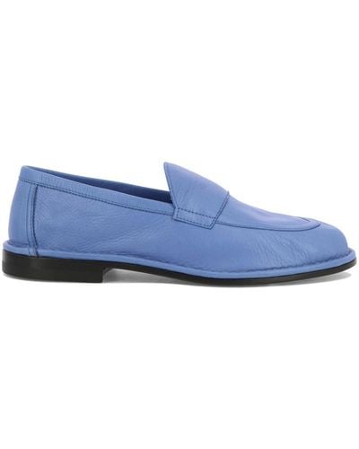 Pierre Hardy Noto Leather Loafers - Blue