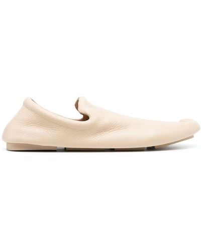 Marsèll Toddone Leather Loafers - Natural