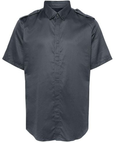 Gucci Camicia con spalline - Blu