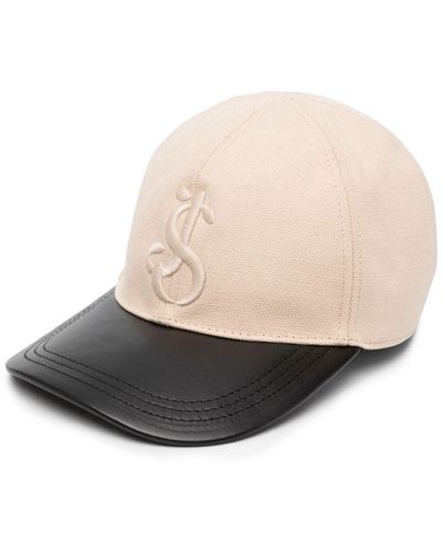 Jil Sander Logo-embroidered Baseball Cap - Natural