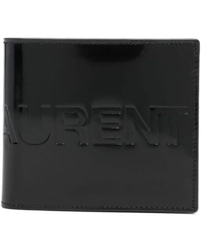 Saint Laurent East/west Leather Wallet - Black