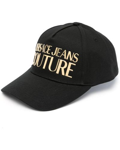 Versace Jeans Couture Cappello da baseball con placca logo - Nero