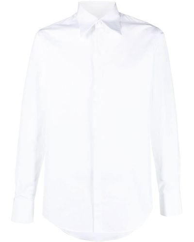 DSquared² Pointed-collar Cotton Shirt - White