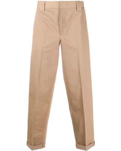 Golden Goose Pantalones chino rectos estilo capri - Neutro