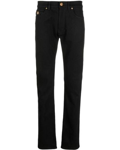Versace Slim-fit Jeans - Zwart