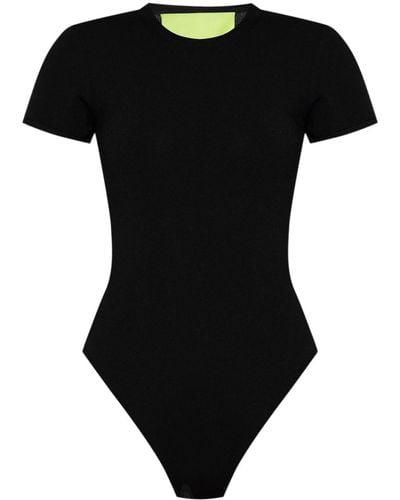 GAUGE81 Olite Short-sleeve Bodysuit - Black