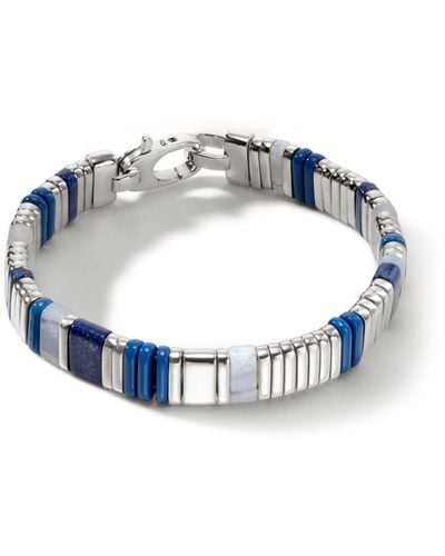 John Hardy Colourblock Chain Lapis Lazuli Bracelet - Blue