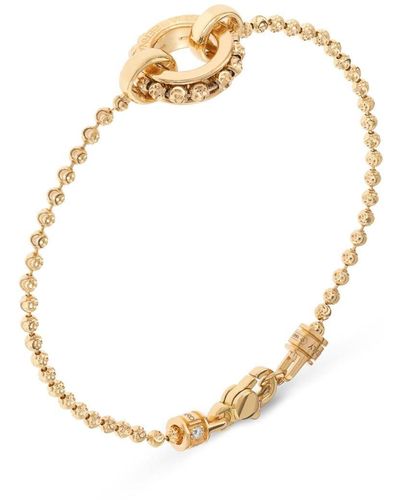 Officina Bernardi 18kt Yellow Gold Dora Moon Diamond Bracelet - Metallic