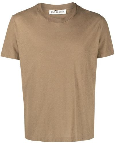 Our Legacy Basic Short-sleeved T-shirt - Natural