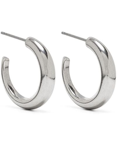 Isabel Marant Rings Creole Hoop Earrings - Metallic