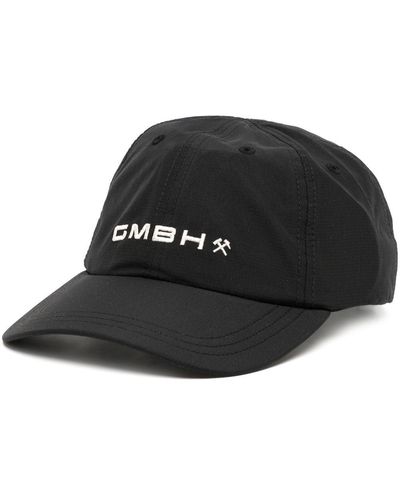 GmbH Cappello da baseball con ricamo - Nero