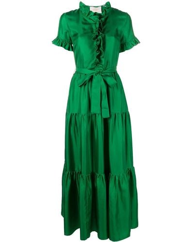 La DoubleJ Vestido Long & Sassy - Verde