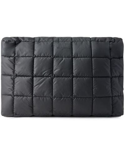 VEE COLLECTIVE Porter Quilted Pouch Bag - Grey