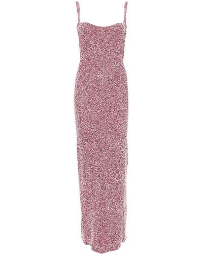 Paris Georgia Basics Charlie Knitted Maxi Dress - Pink