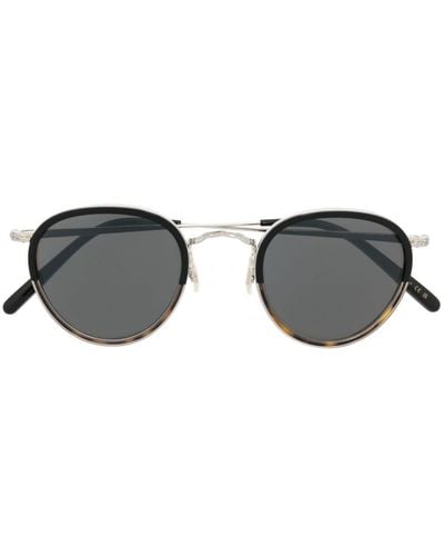 Oliver Peoples Mp-2 Sun Round-frame Sunglasses - Black