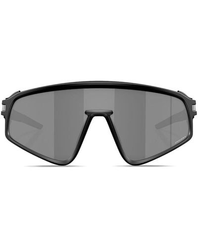 Oakley LatchTM Panel Sonnenbrille mit Shield-Gestell - Grau