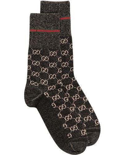 Gucci Socken mit GG - Schwarz