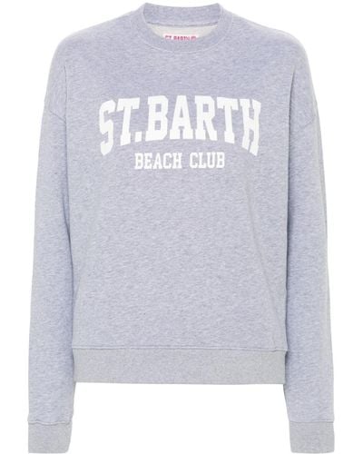 Mc2 Saint Barth Stardust cotton sweatshirt - Grigio