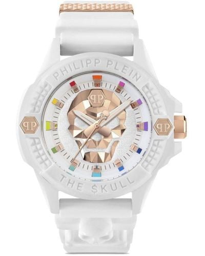 Philipp Plein The $kull Ecoceramic 44mm 腕時計 - ホワイト