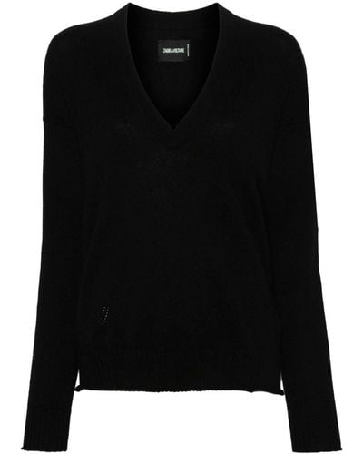 Zadig & Voltaire Vivi Cashmere Sweater - Black