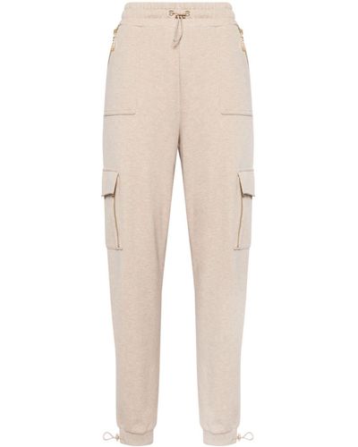 Michael Kors Tapered Cargo Trousers - Natural