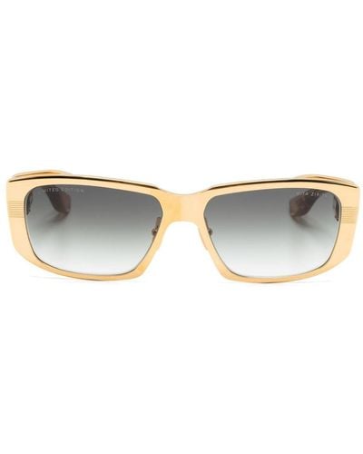 Dita Eyewear Zirith Navigator-frame Sunglasses - Metallic