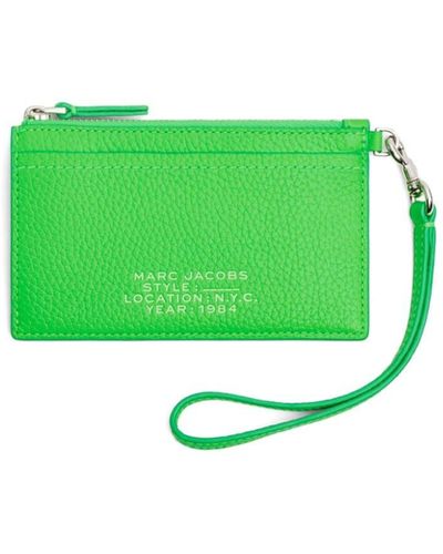 Marc Jacobs The Top Zip Wristlet Wallet - Green