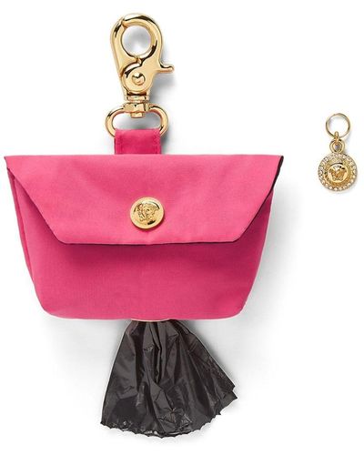 Versace Porte sachet à logo Icon - Rose