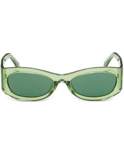 Ambush Bernie Rectangular-frame Sunglasses - Green