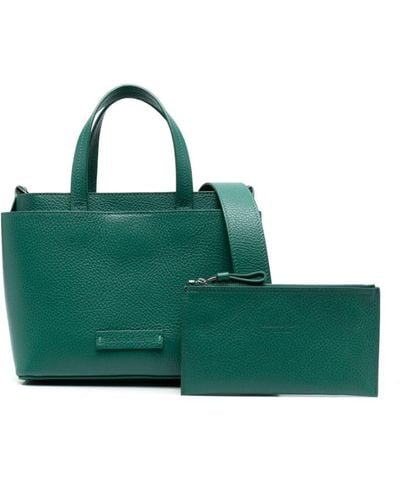Fabiana Filippi Small Leather Tote Bag - Green