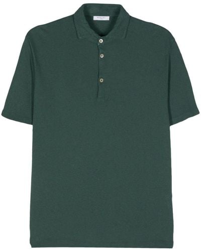 Boglioli Poloshirt aus Pikee - Grün
