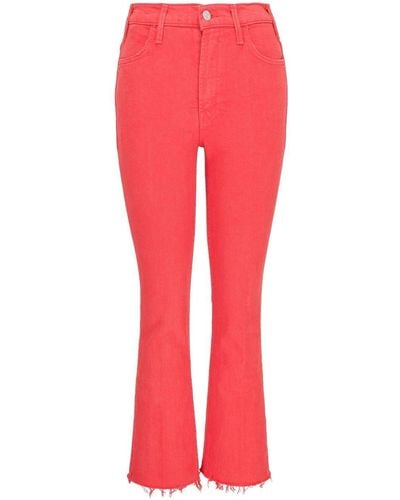 Mother Flared Jeans - Rood