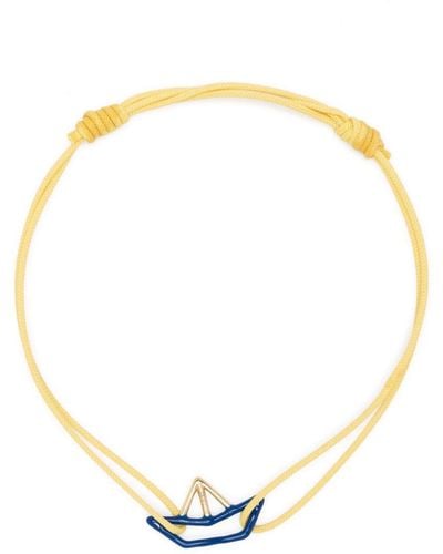 Aliita 9kt Yellow Gold Barquito Bracelet - Metallic