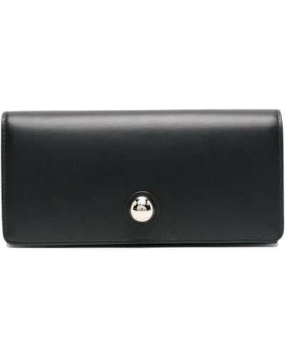Furla Sfera Continental Leather Wallet - Black