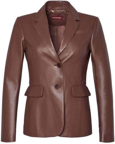 Altuzarra Blazer Fenice - Marrón