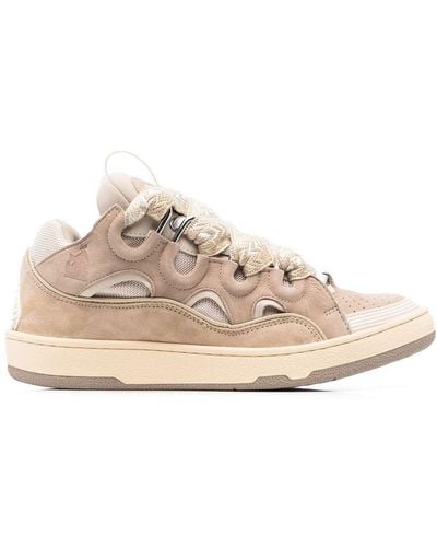 Lanvin Chunky Lace-up Trainers - Pink