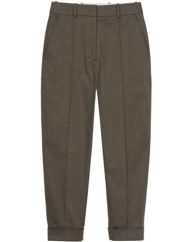 3.1 Phillip Lim Tapered-leg Cropped Pants - Grey