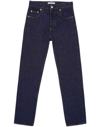 Sporty & Rich Straight-leg Cotton Jeans - Blue