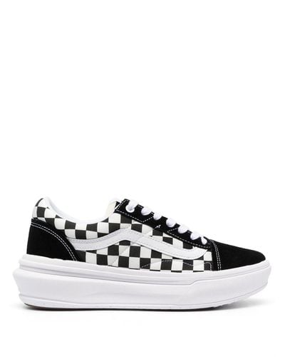 Vans Checkerboard Old Skool Overt CC Sneakers - Weiß